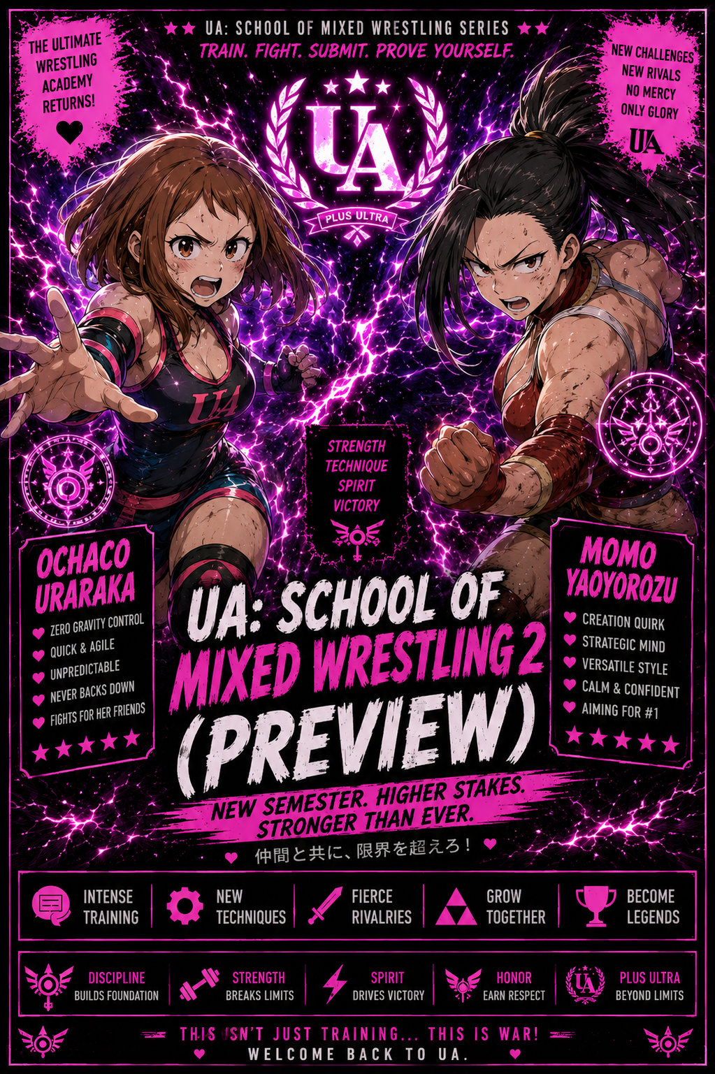 UA: School of Mixed Wrestling 2 (Preview)
